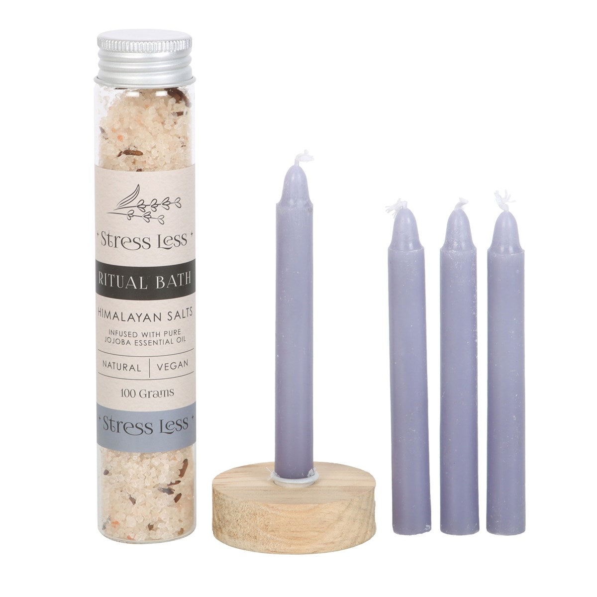 STRESS LESS HERBAL RITUAL BATH KIT