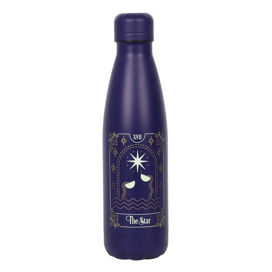 Star Tarot Metal Water Bottle - water bottle