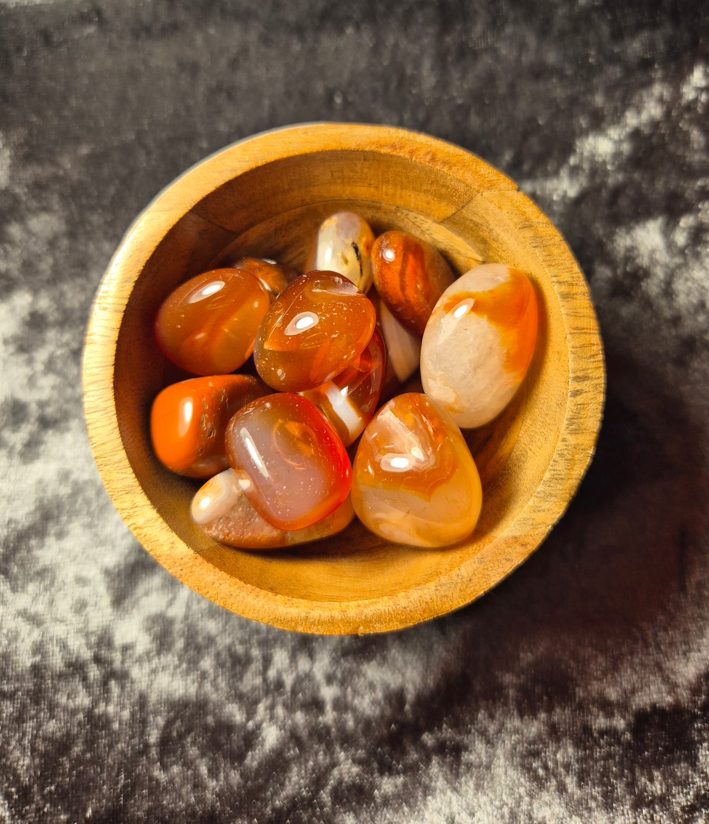 Individual tumble stone - choice of five - Bamboo leaf jasper,  muggle stone,   carnelian,  lion skin jasper, labradorite