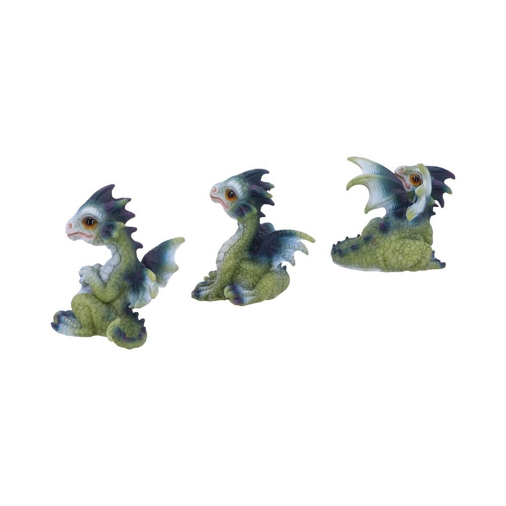 Triple Trouble 8cm (Set of 3) Triple Trouble Small Set of Three Dragon Infant Ornaments