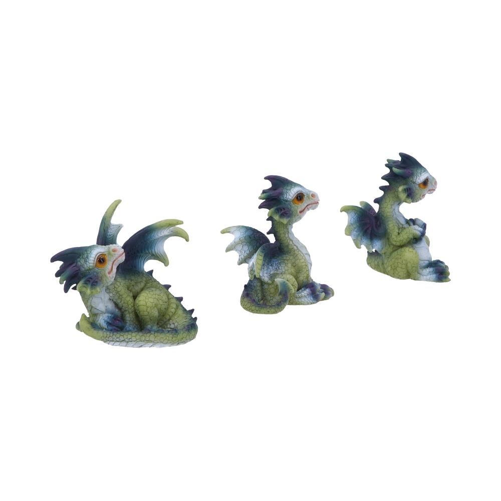 Triple Trouble 8cm (Set of 3) Triple Trouble Small Set of Three Dragon Infant Ornaments