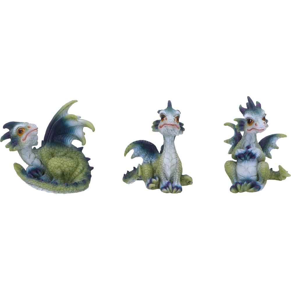 Triple Trouble 8cm (Set of 3) Triple Trouble Small Set of Three Dragon Infant Ornaments