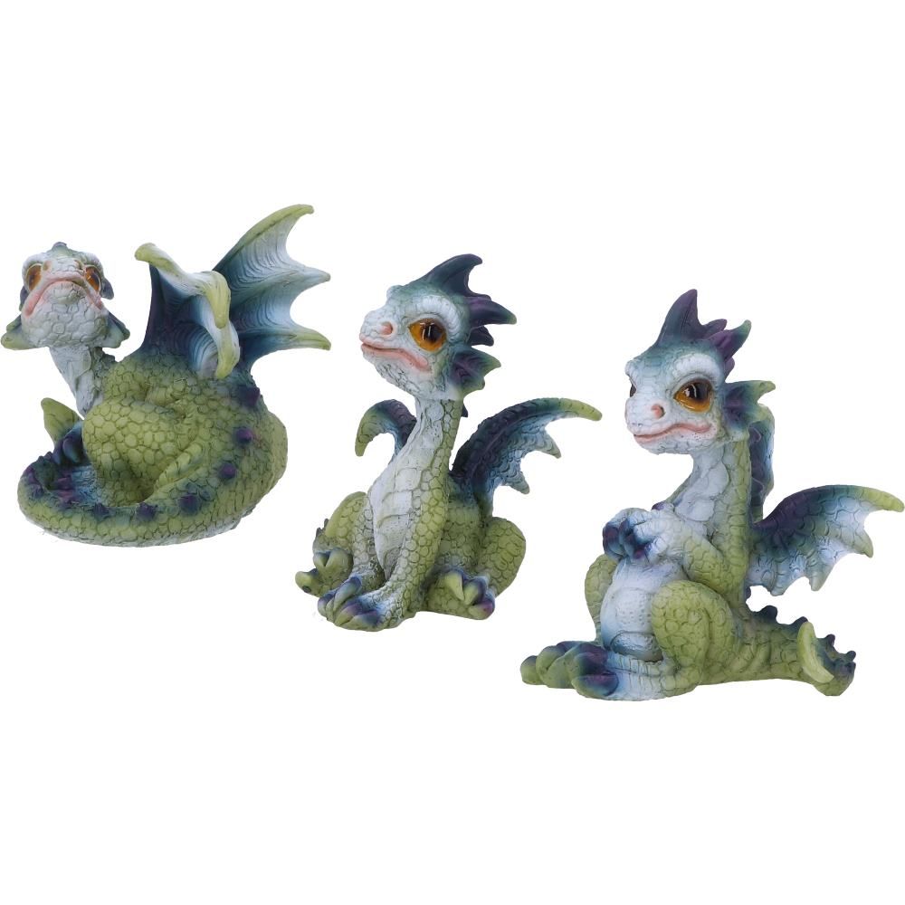 Triple Trouble 8cm (Set of 3) Triple Trouble Small Set of Three Dragon Infant Ornaments