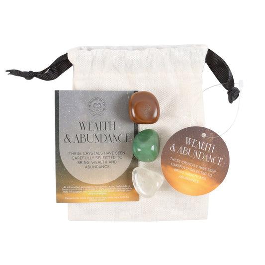 WEALTH & ABUNDANCE HEALING CRYSTAL SET