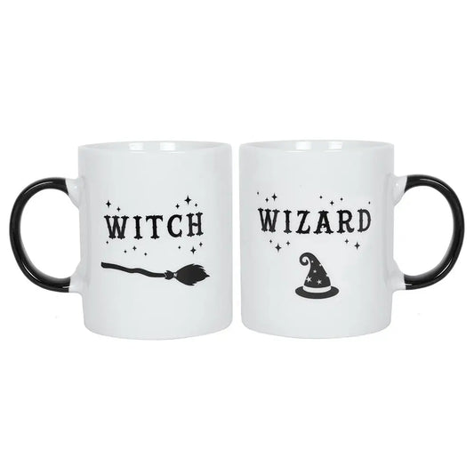 Witch and Wizard Couples mug set mug set, - mug