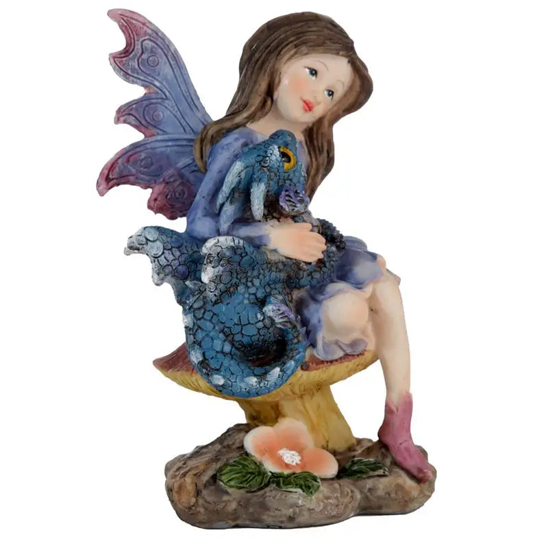 Woodland Spirit Fairy Dragon Dreamer figurine - fairy