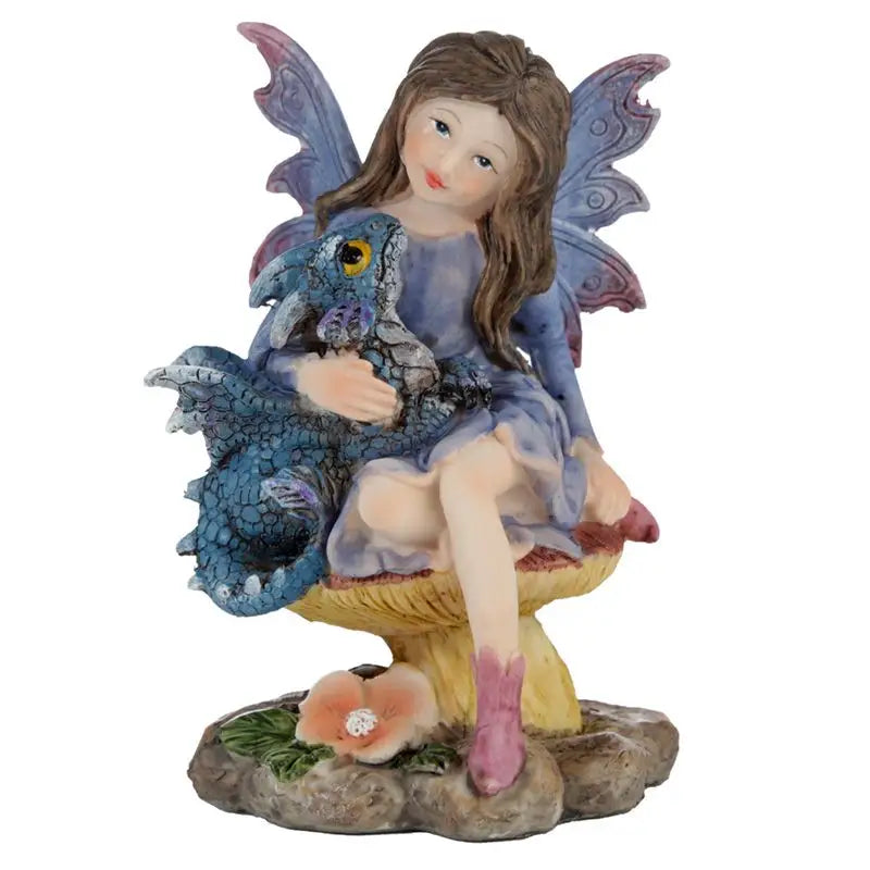 Woodland Spirit Fairy Dragon Dreamer figurine - fairy