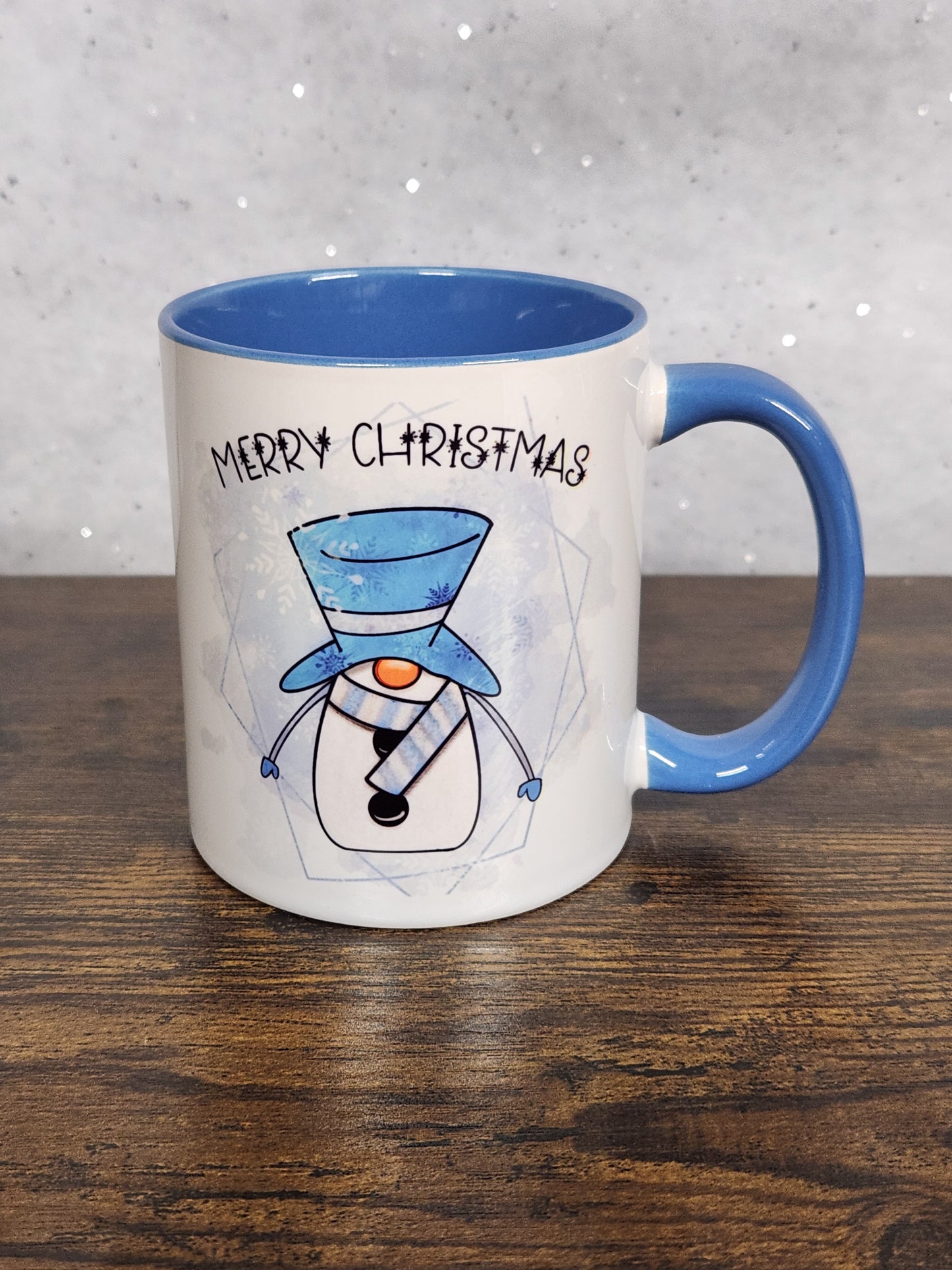 A cute Christmas Teddy Bear/Snowman Mug