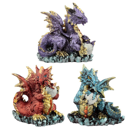 Elements Dragon Mother with Hatching Baby