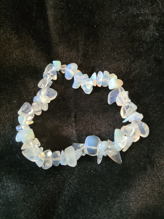 Opalite Chip Stone Bracelet