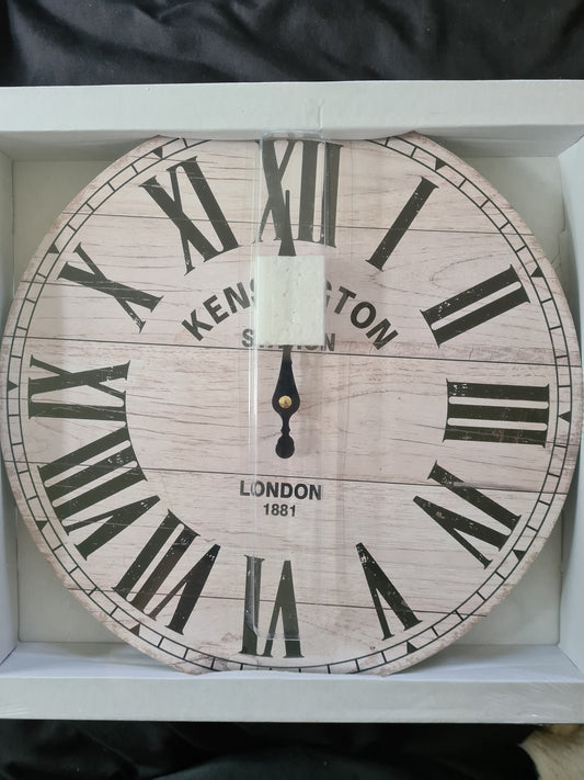 34CM Kensington Station Wall Clock