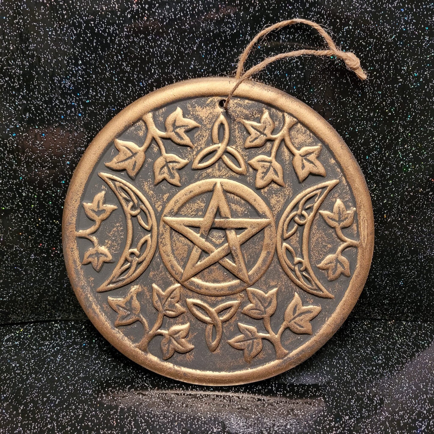 Pagan Design Terracotta Wall Plaque - Various designs and colours