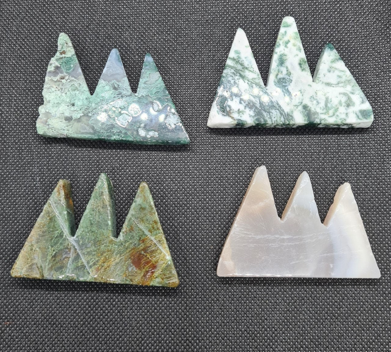 Moss Agate Mountain carving