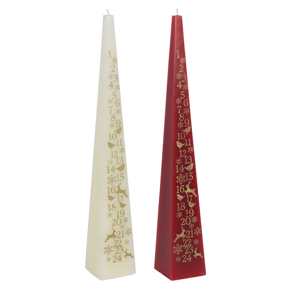 20cm Advent Candle, 33cm Advent Candle