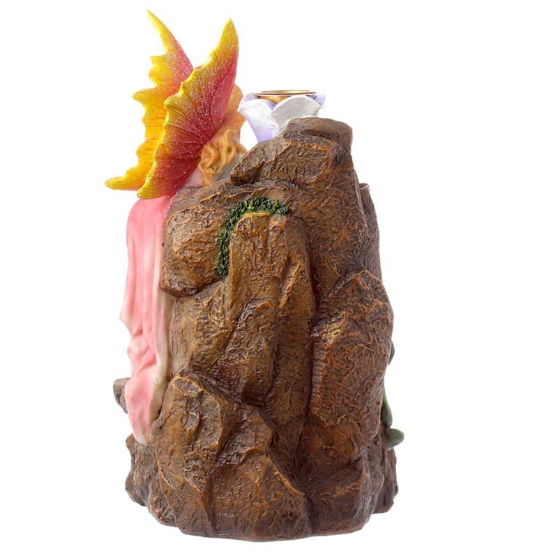 Fairy Flower Garden Waterfall Backflow Incense Burner