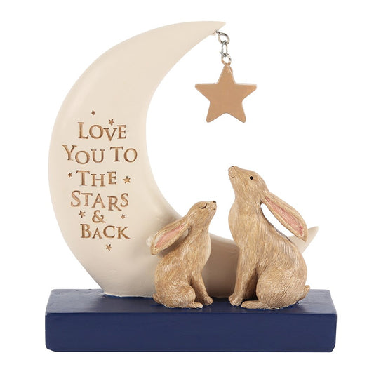 Love you to the stars and back decorative sign