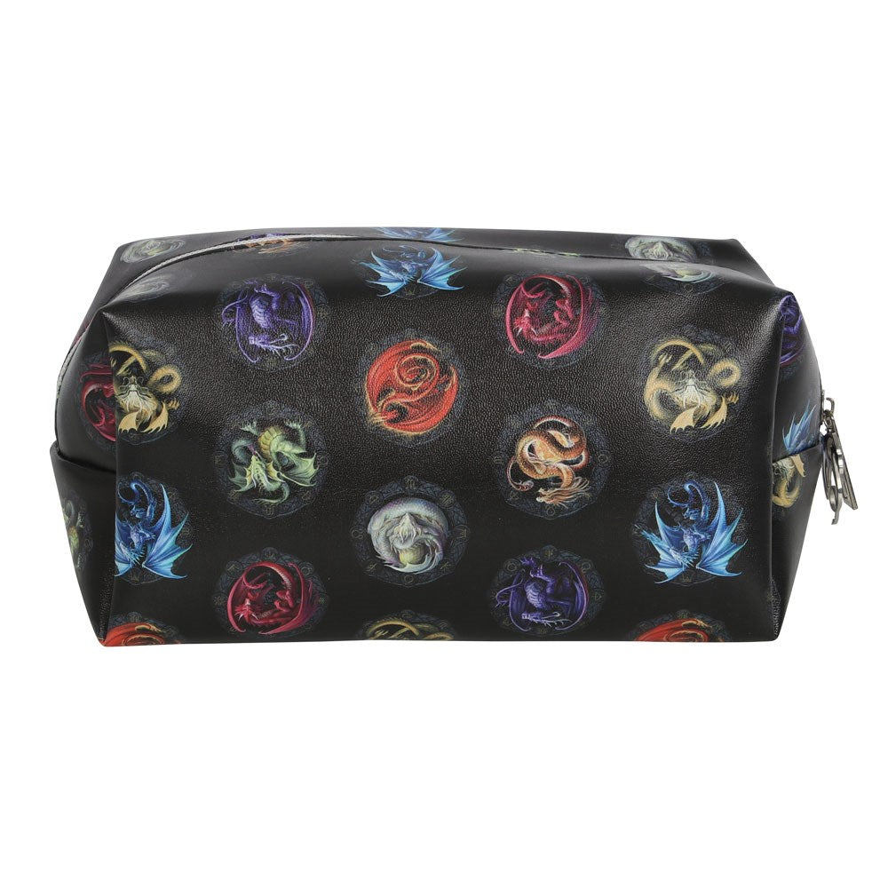 DRAGONS OF THE SABBATS MAKEUP BAG BY ANNE STOKES