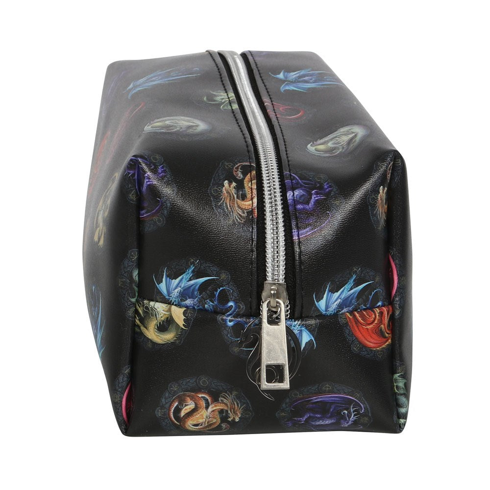 DRAGONS OF THE SABBATS MAKEUP BAG BY ANNE STOKES