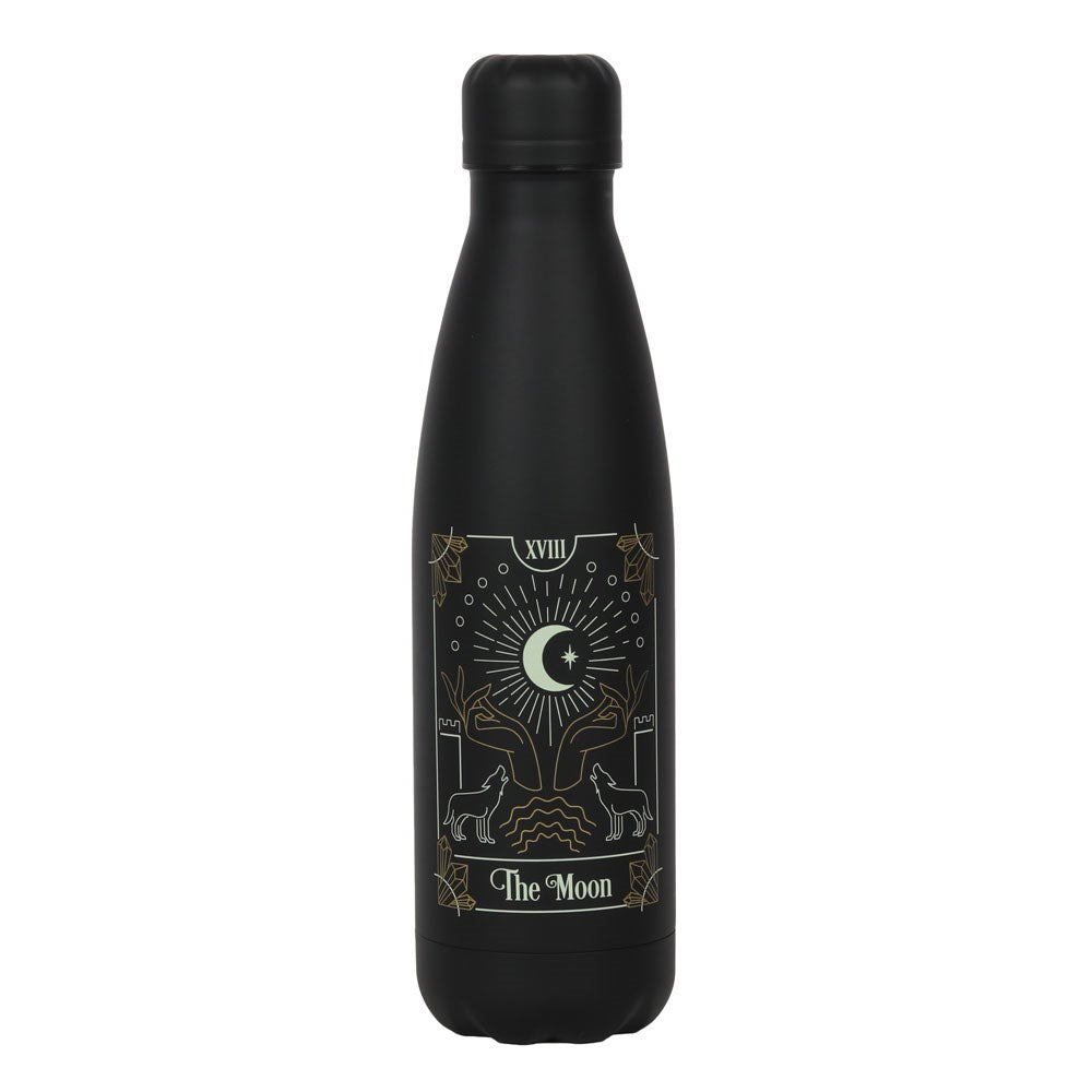 Moon Tarot Metal Water Bottle