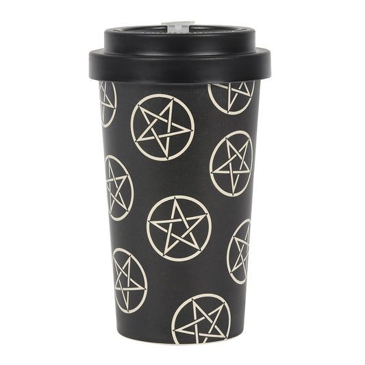 Pentagram Bamboo Travel Mug